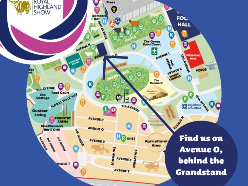 RHS 24 map of FS stand