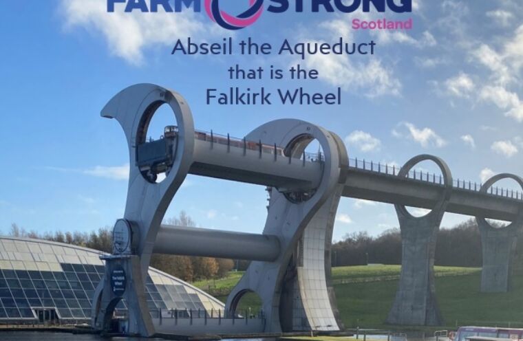 Falkirk Wheel looking up pic branded